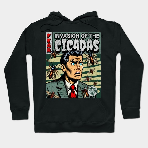 Cicada Invasion 2024 Hoodie by BankaiChu